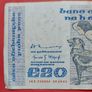 Irish 1981 "YEATS" Twenty pound note in .Fine condition Image 2