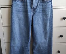 H&M Wide Cropped Jeans Size EUR 42