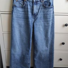 H&M Wide Cropped Jeans Size EUR 42