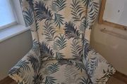 ikea wingback armchair
