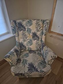 ikea wingback armchair