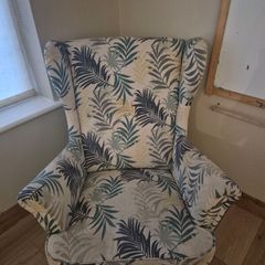 ikea wingback armchair