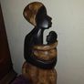 Large hand carved Wooden African Wall Hanging Image 2