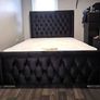 New Chesterfield Beds Upholstered Beds Frame Double & King Size Image 4