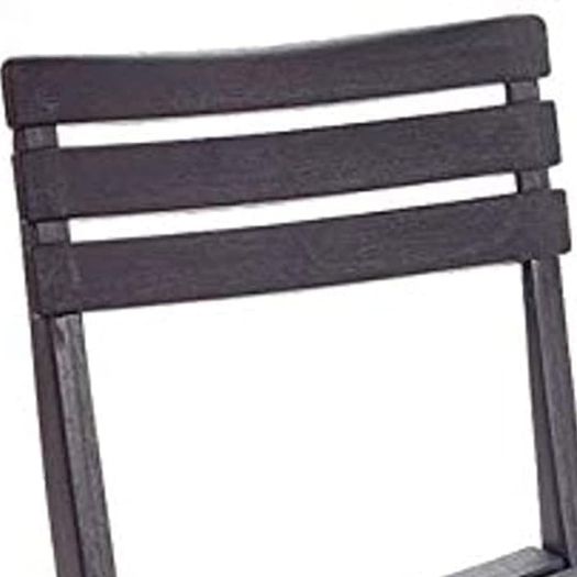 Folding Plastic Chair Lightweight Outdoor Garden Camping Beach Patio Balcony Chair