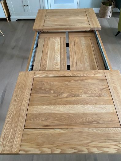 Solid Oak Extending Dining Table Fully Refinished