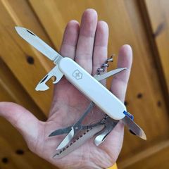 Vintage Victorinox Huntsman 91mm Swiss Army Knife Collectable Discontinued Version with no hook