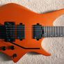 HILS Headless HN5 Coral Orange guitar + Padded Hils gig bag Image 4
