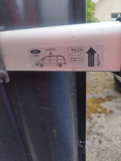 caravan awning/ roof box