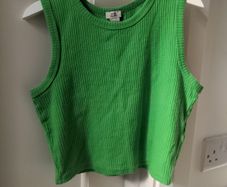 RIVER ISLAND girls sleeveless crop top