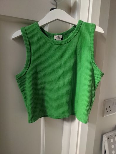 RIVER ISLAND girls sleeveless crop top