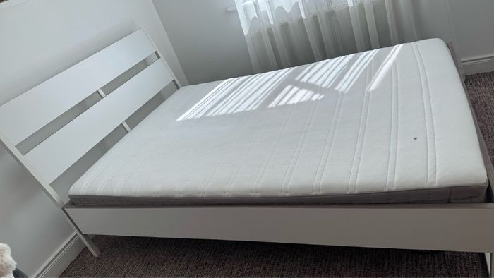 IKEA Double Bed Frame and Mattress