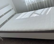 IKEA Double Bed Frame and Mattress