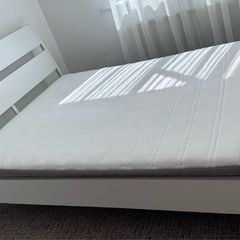 IKEA Double Bed Frame and Mattress