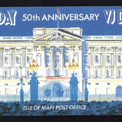 1995 Isle of Man 50th Anniversary of End of Second World War (VE Day) Commemorative Stamps Presentation Pack