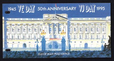 1995 Isle of Man 50th Anniversary of End of Second World War (VE Day) Commemorative Stamps Presentation Pack