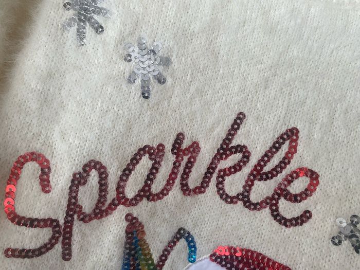 Girls. Christmas jumper