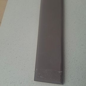 Tiles in clay color