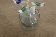 Vintage Glass Bird Swizzle Sticks