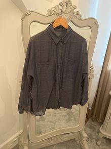 Fab Cotton Mix Sheer Autograph Shirt size 12