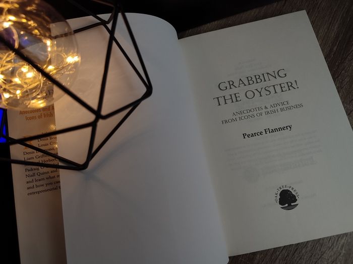 Grabbing the Oyster!: Anecdotes & Advice from Icons of Irish Business ! RRP 25 Euro ! Hardcover ! 2008 ! by Oak Tree Press !