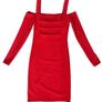 BRAND NEW Stunning Ladies/Girls Red Dress: Size 6-8 Image 3