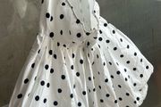 SHEIN Short Polka Dot Dress M