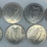 Ireland 1 pound coin lot x8 full date run all beautiful high grade coins Image 4