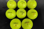 Yellow PROV1 golf balls