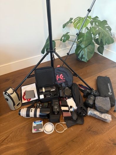 5D Mark III, L Lense, Godox AD300Pro and more