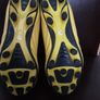 Football Boots/Junior Yellow Football Boots .. Size: 12 UK/FINAL Price Drop Image 4