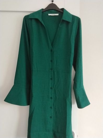 Dark green dress