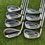 Cobra F8 one length irons left handed Image 3