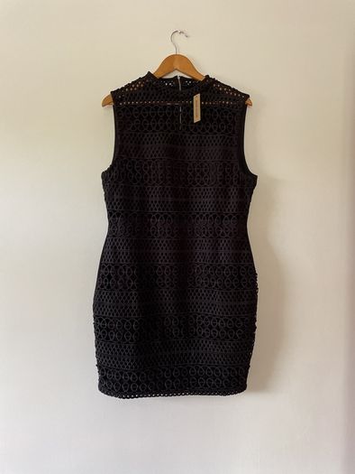 River Island black dress decadence size 18 New