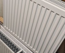 3 x Firefly Double, White Rads - With TRVs - Excellent Condition