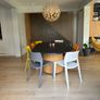 6x Arper Juno Dining Chairs Image 3
