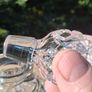 Magnificent Pair of Vintage Cut Glass Perfume Decanters Image 5