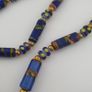 Vintage Venetian Style Floral Glass Beads Necklace Image 5