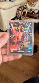 WWE WORLD 2025 Carmelo Hayes 31 of 50 Topps Wrestlemania 41 Exclusive Card