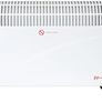 2000W Portable Electric Convector Heater Radiator with 3 Adjustable Heat Settings and Over Heat/Tip Over Cut-Out Function - White Image 2