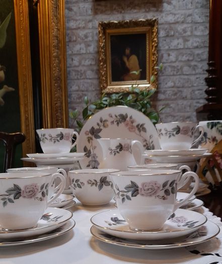 Royal Worcester "June Garland " tea set