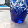 Japanese Kagami Edo Kiriko Crystal Vase Image 6