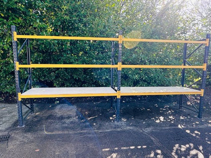 Pallet Racking - Dexion - With Boards - Like New - Large Quantity Available