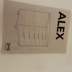 IKEA Alex drawers