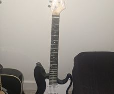 electric guitar, Amp, stand, tuner, picks