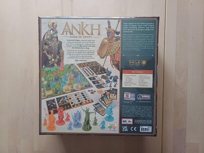 Ankh Gods of Egypt Fantasy Miniatures Board Game CMON 2021 BRAND NEW