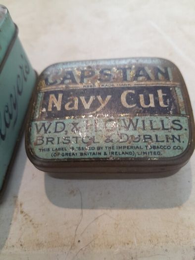 vintage ad tins