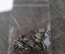Packs of 10 peice snap swivels