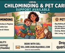 Child minding and Pet care