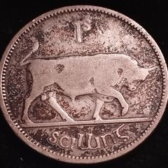 #549 - Ireland - 1930 - Shilling - Silver - KM.6